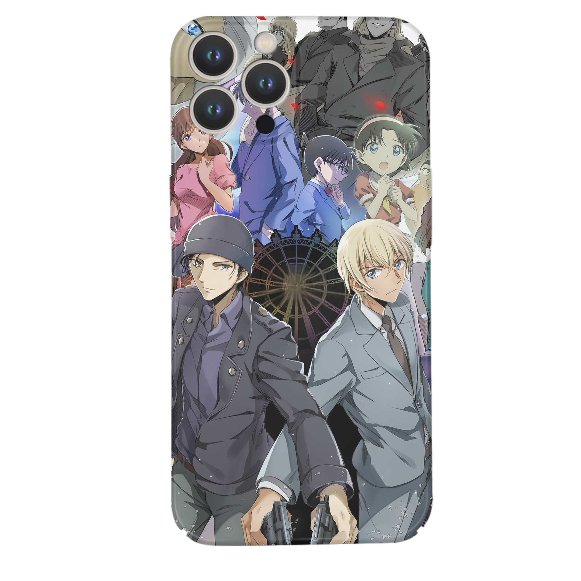 （画像用） 名探偵コナン Detective Conan 【iPhone 14シリーズ対応】ハードケース